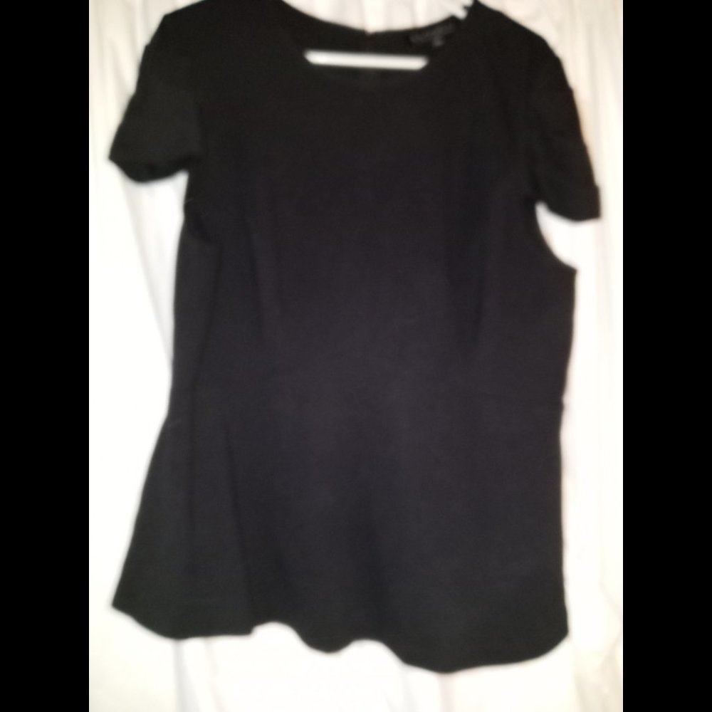 Eloquii Peplum Retro Plus SIze top 16 1X